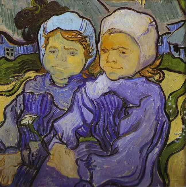 Vincent van Gogh Two Little Girls